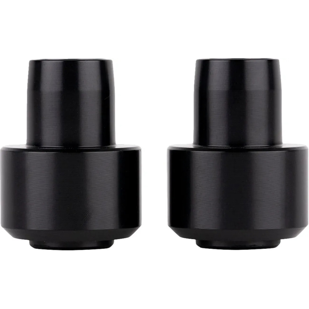 AXEO Travel Limiting Kit For 23" Wheels — 1.25" limiter, 49.00 mm fork tube, Black anodized