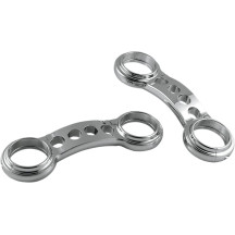 Chrome Billet Aluminum Fork Truss — 49 mm (1.93") fork tube diameter