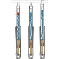 Sistema de descenso delantero Drop-In — Baja 2 pulg., apto para tubos de horquilla 39/41/49 mm