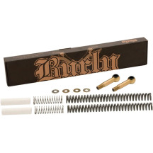 FXST/FLST Fork Slammer Kit — Lowers 50–80 mm (2.00"), Black, Front