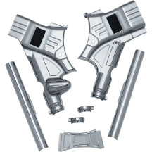 Deluxe Neck Cover Kit — Chrome