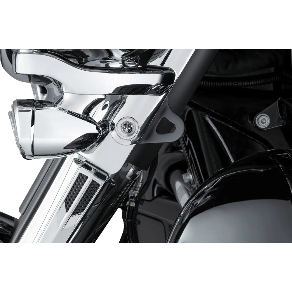 Tie-Down Brackets — Front, black