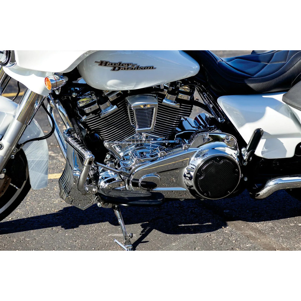 Precision® Lower Front Engine Cover — Chrome