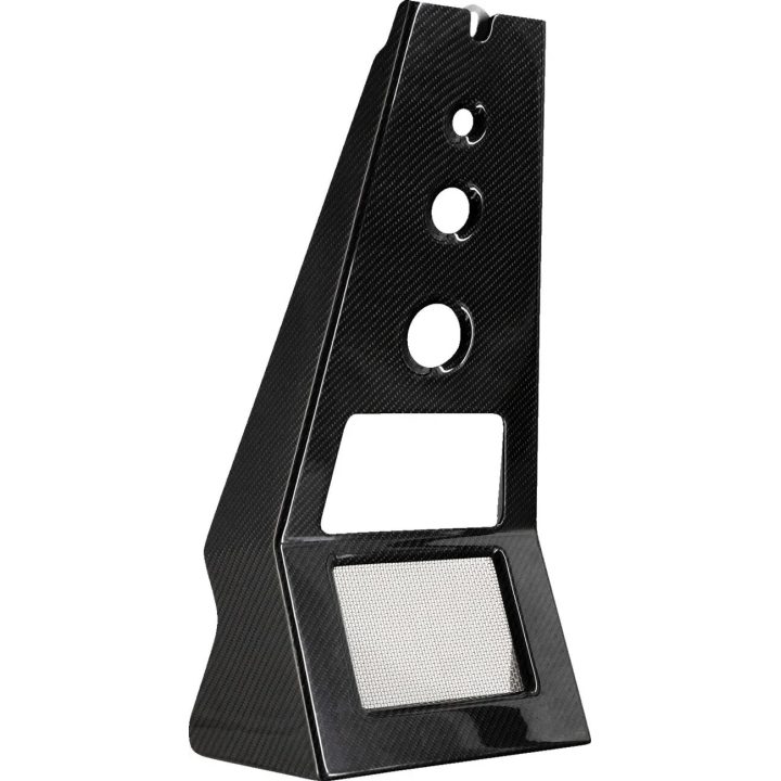 Spoiler inferior Assault Armor de fibra de carbono — Delantero, Air Cooled, negro