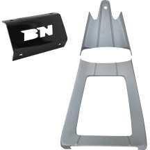 Two Piece Chin Spoiler — fits Mini Monkey engine guards, unfinished