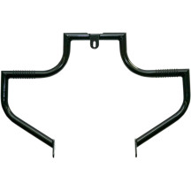 Linbar® Highway Bar — 1-1/4" OD, 1" rear tubing, Black, Bolt-on