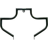 Linbar® Highway Bar — 1-1/4" OD, 1" rear tubing, Black, Bolt-on