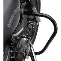 V-Bend Freeway Bar — 38.1 mm (1-1/2"), Black anodized