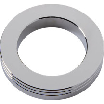 Axle Spacer — 7.2 mm (0.283"), steel, rear, chrome