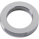 Separador de eje — 7.2 mm (0.283"), acero, trasero, cromo