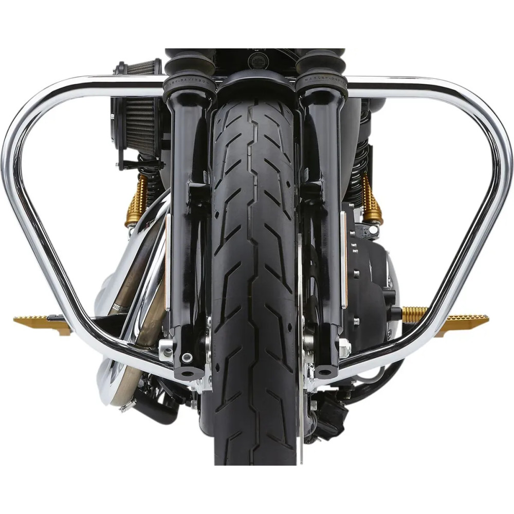 V-Bend Freeway Bar — 38.1 mm (1-1/2"), Chrome