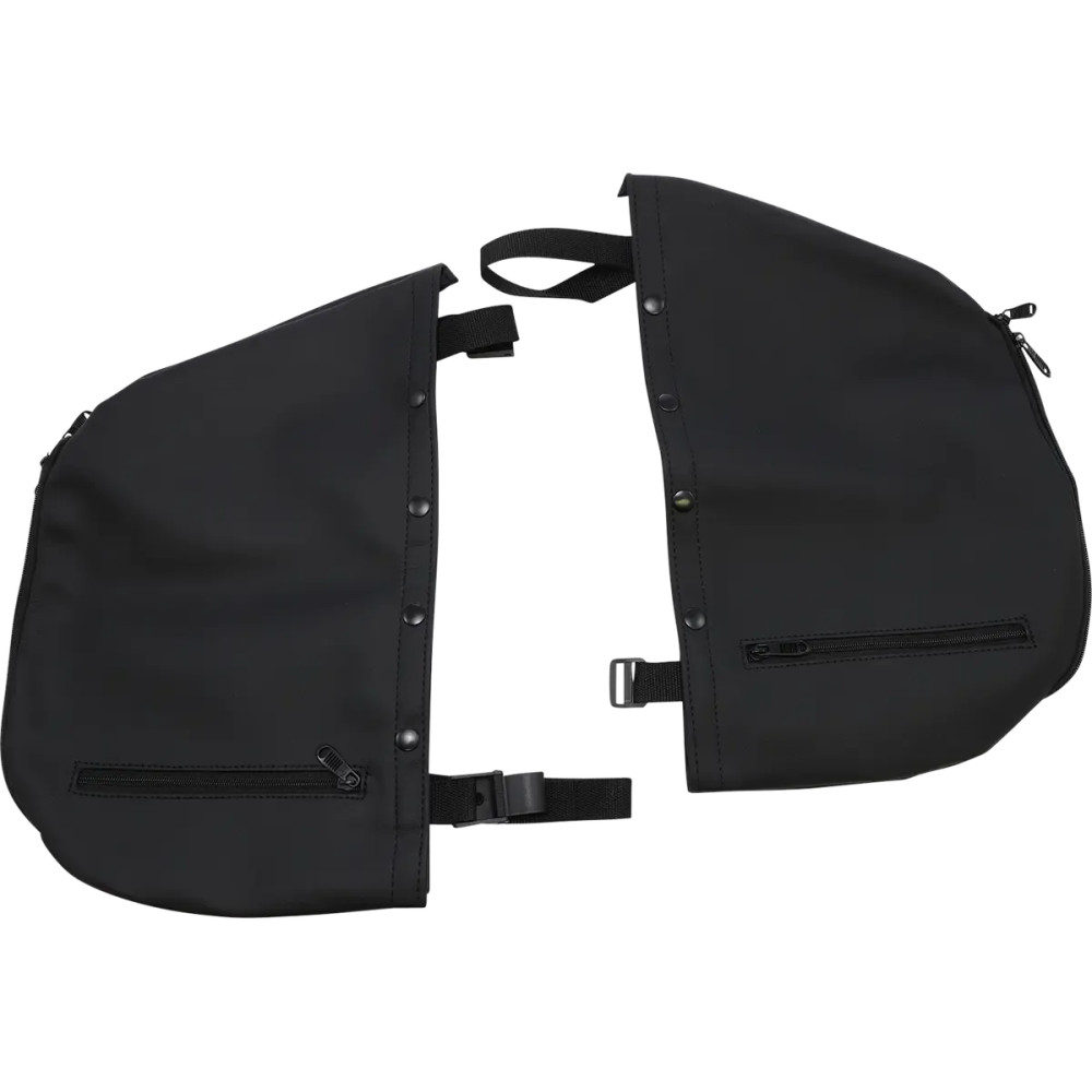 Soft Fairing Lower Set With Storage Pouch — Black