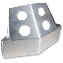 Skid Plate — Brushed aluminum