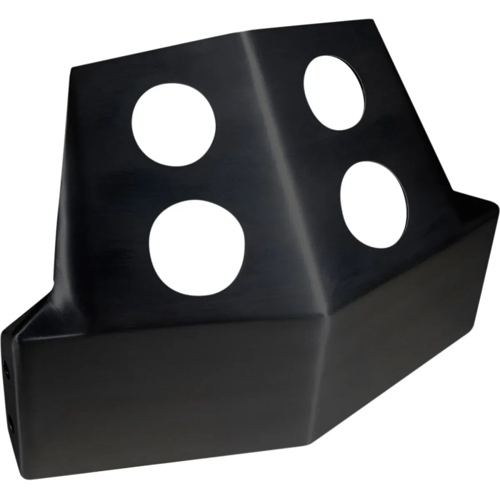 Skid Plate — Black, powder-coated aluminum