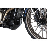 Skid Plate — Black, Aluminum