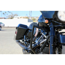 Twin Peaks Engine Guard — Chrome, for Touring bikes