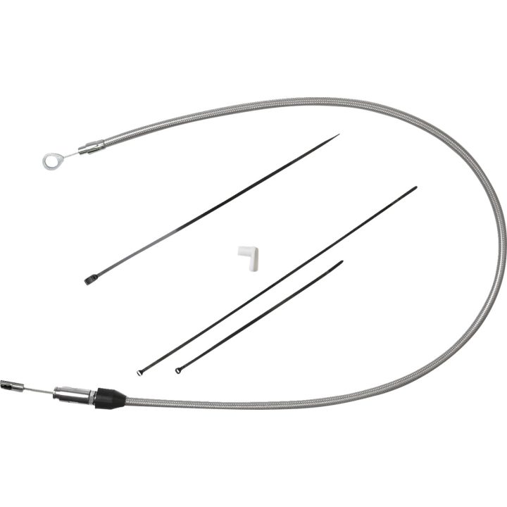 Cable de embrague de conexión rápida — 114.5 cm (45\"), 59 mm (2-5/16\"), Cromado