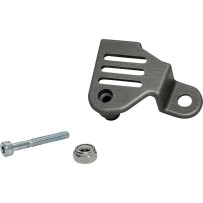 Sidestand Switch Guard — Gray anodized, Aluminum