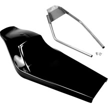 Tracker Tail Section — 25" L x 6.25" nose x 11" mid, Black