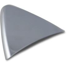 Pyramid Covers — Chrome, rear fender