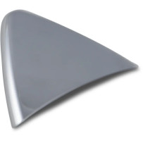 Pyramid Covers — Chrome, rear fender