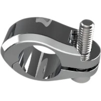 Soporte de mástil LED — 1/2" redondo, cromo