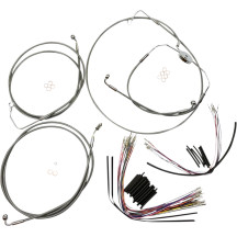 XR Handlebar Installation Kit — 15"-17" fit, Ape Hanger, Chrome