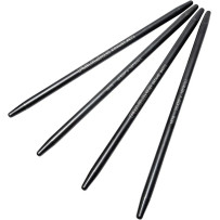 HP+® Fixed Length Pushrods — 7/16" diameter, 0.165" wall, 0.040" longer, Black oxide