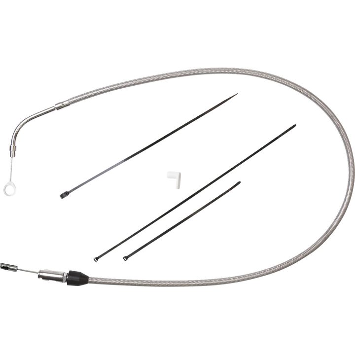 Cable de embrague Quick Connect — 124,5 cm (49"), recorrido 59 mm, cromado