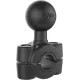 Torque™ Handlebar/Rail Mount Base with 1" Ball — 1" Ball, Black, Powder-Coated