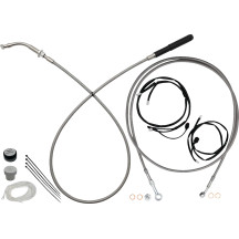 Kit EZ de instalación — altura de manillar 16" , plata pulida