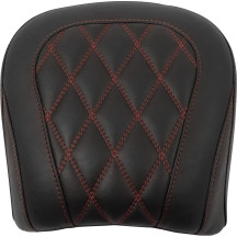 Wide Tripper™ Passenger Seat — 28 cm (11") wide, Black, Red
