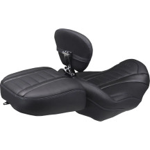 Asiento para pasajero Wide Deluxe Touring — Negro, Azul