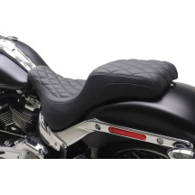 Squareback Seat — 29 cm driver width, 21.5 cm rear width, Black