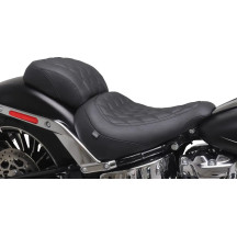 Wide Tripper™ Solo Seat — 12.5 in driver width, without backrest, Black