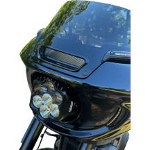 Luces de ventilación ECE Low Rider ST fairing — Harley-Davidson®, negro