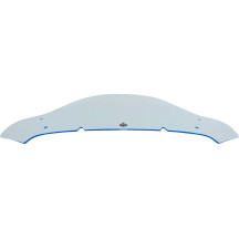 Kolor Flare™ Ice Windshield — 6-1/2" height, Blue