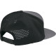 Gorra con parche — Talla única, Snapback, Negro