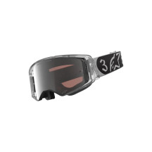 Supertech Haiden Deegan Signature Goggle — Black, Silver mirror lens, One Size