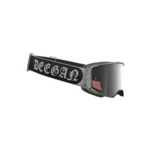 Supertech Haiden Deegan Signature Goggle — Black, Silver mirror lens, One Size