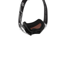 Supertech Haiden Deegan Signature Goggle — Black, Silver mirror lens, One Size