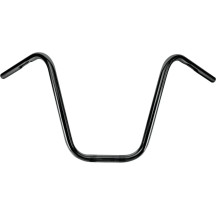 1" Narrow Bottom Ape Hanger Handlebar — 14" rise, 1" clamp, 33" width, gloss black