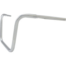 Hefty 1-1/4" Handlebar — 32 mm (1-1/4"), 35.5 cm (14"), Chrome