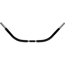 1-1/4" Chubby® Handlebar — 32 mm (1-1/4"), 88.9 mm rise, 36" width, Black Satin