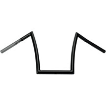 1" Strip Handlebar — 25.4 mm clamp, 75 cm width, 30.5 cm rise, Black