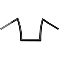 1" Strip Handlebar — 25.4 mm clamp, 75 cm width, 30.5 cm rise, Black