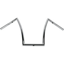 1" Strip Handlebar — 1" clamp, 33-1/4" width, 17" rise, Chrome