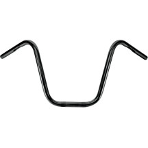 1" Narrow Bottom Ape Hanger Handlebar — 1" clamp, 12" rise, 4-1/4" center, gloss black