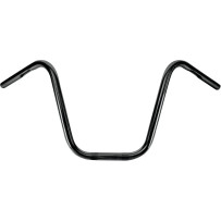 1" Narrow Bottom Ape Hanger Handlebar — 1" clamp, 12" rise, 4-1/4" center, gloss black