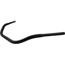 Hefty 1-1/4" Handlebar — 1-1/4" clamping diameter, 36" width, 2-7/8" rise, Black gloss